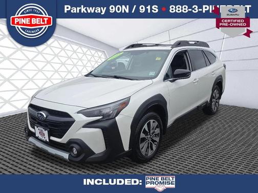 Crystal White Pearl 2025 Subaru Outback Limited