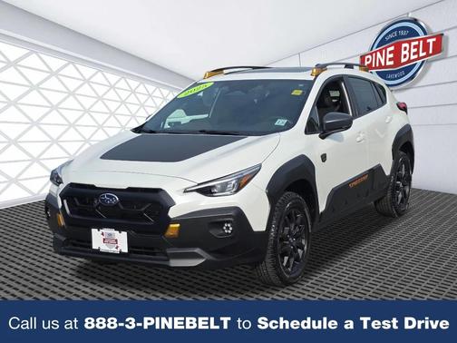 Crystal White Pearl 2025 Subaru Crosstrek Wilderness