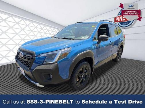 Geyser Blue Pearl 2024 Subaru Forester Wilderness