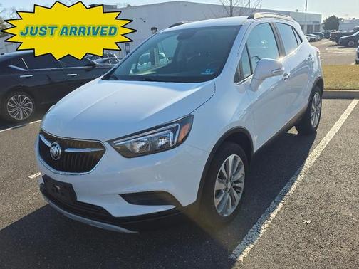 Summit White 2018 Buick Encore Preferred