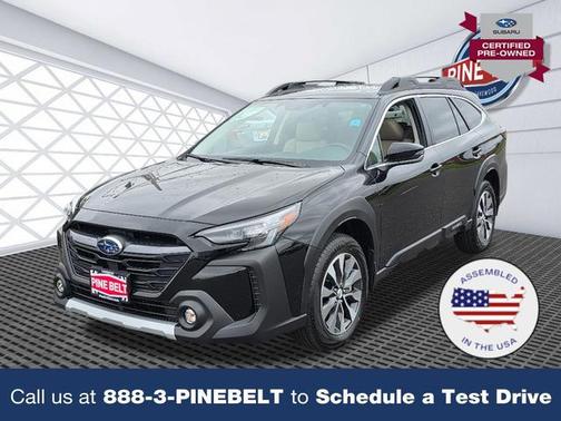 Crystal Black Silica 2025 Subaru Outback Limited XT