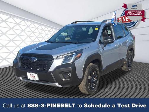Ice Silver Metallic 2023 Subaru Forester Wilderness