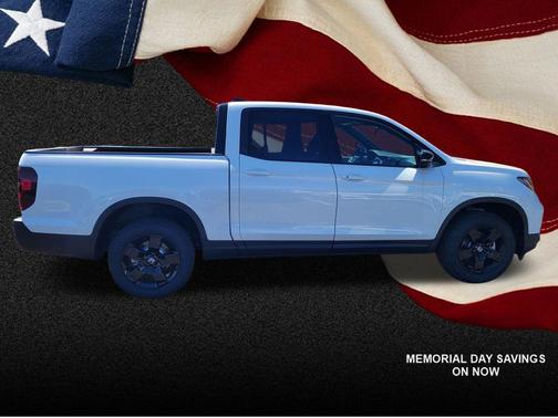 Platinum White Pearl 2026 Honda Ridgeline Black