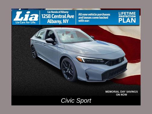 Urban Gray Pearl 2026 Honda Civic Sport