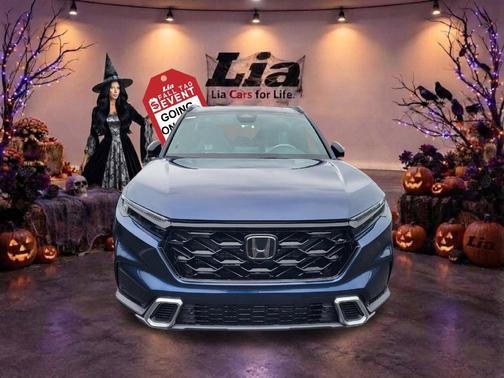 Canyon River Blue Metallic 2027 Honda CR-V Hybrid Sport Touring AWD