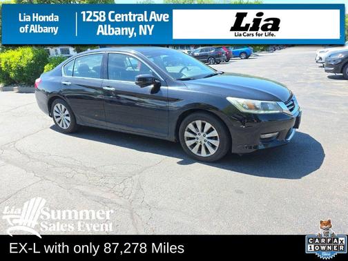 Crystal Black Pearl 2015 Honda Accord EX-L