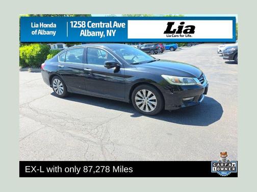 Crystal Black Pearl 2015 Honda Accord EX-L