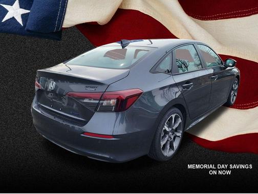 Meteorite Gray Metallic 2026 Honda Civic Hybrid Sport Touring