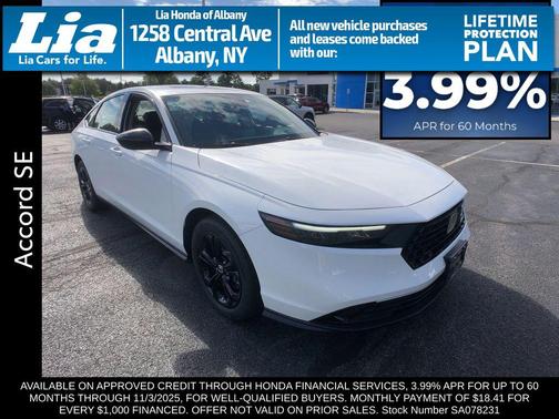 2025 Honda Accord Sport SE 1.5T