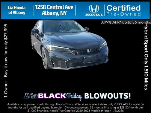 2025 Honda Civic Hybrid Sport