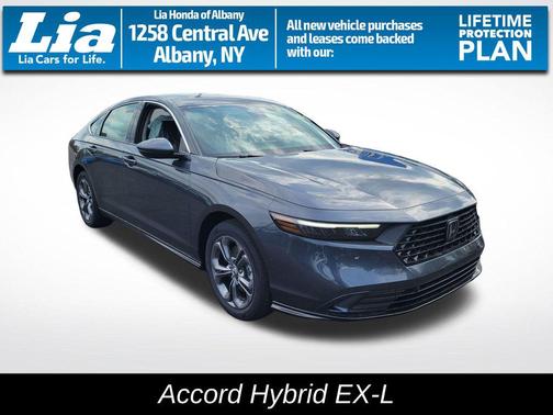 Meteorite Gray Metallic 2026 Honda Accord Hybrid EX-L