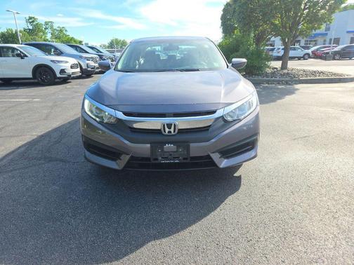 Modern Steel Metallic 2017 Honda Civic LX