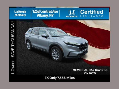 Solar Silver Metallic 2026 Honda CR-V EX 2WD