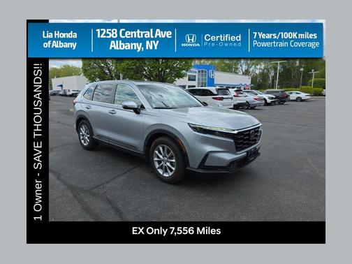 Solar Silver Metallic 2026 Honda CR-V EX 2WD