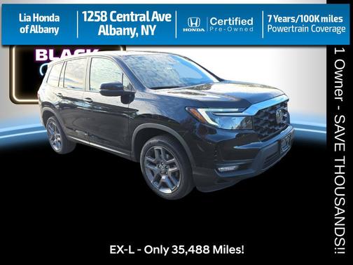 Crystal Black Pearl 2023 Honda Passport AWD EX-L