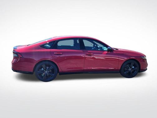 Radiant Red Metallic 2026 Honda Accord Hybrid Sport-L