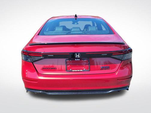 Radiant Red Metallic 2026 Honda Accord Hybrid Sport-L