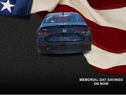 Crystal Black Pearl 2025 Honda Civic LX