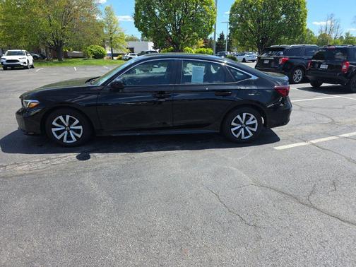 Crystal Black Pearl 2025 Honda Civic LX