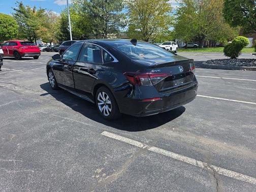 Crystal Black Pearl 2025 Honda Civic LX