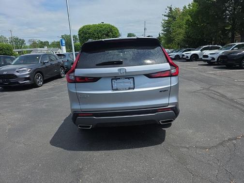 Lunar Silver Metallic 2024 Honda CR-V Hybrid Sport AWD