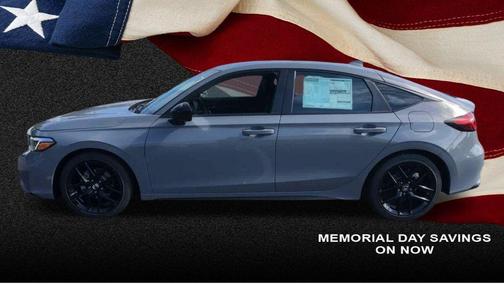 Urban Gray Pearl 2025 Honda Civic Sport
