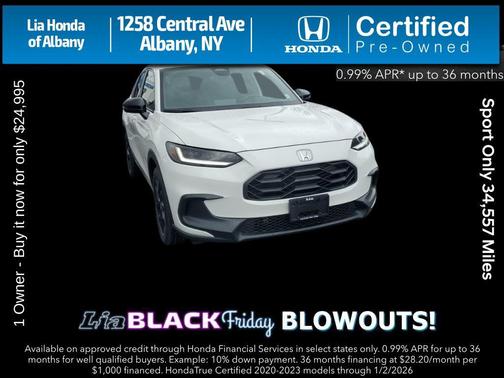 2023 Honda HR-V AWD Sport