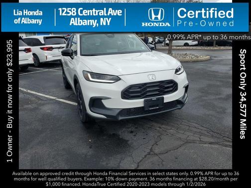 2023 Honda HR-V AWD Sport