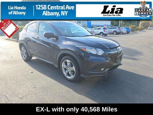Modern Steel Metallic 2016 Honda HR-V EX-L w/Navigation