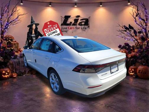 Platinum White Pearl 2026 Honda Accord LX 1.5T