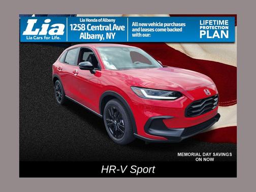 Milano Red 2026 Honda HR-V AWD Sport