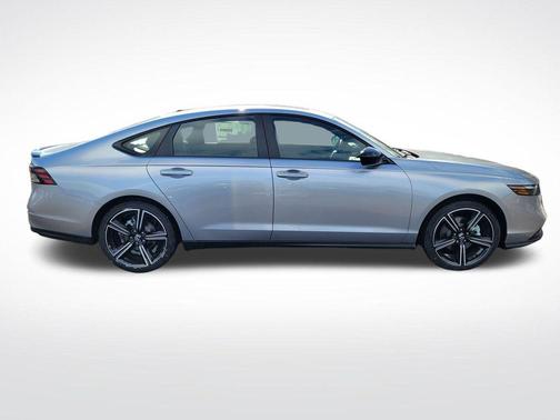 Solar Silver Metallic 2026 Honda Accord Hybrid Sport