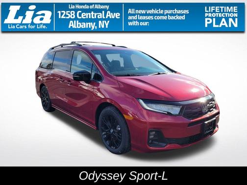 Radiant Red Metallic II 2026 Honda Odyssey Sport-L