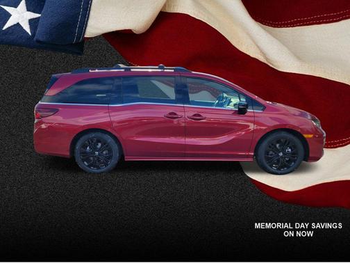 Radiant Red Metallic II 2026 Honda Odyssey Sport-L