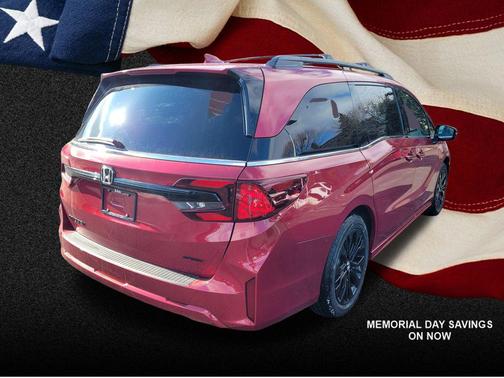 Radiant Red Metallic II 2026 Honda Odyssey Sport-L