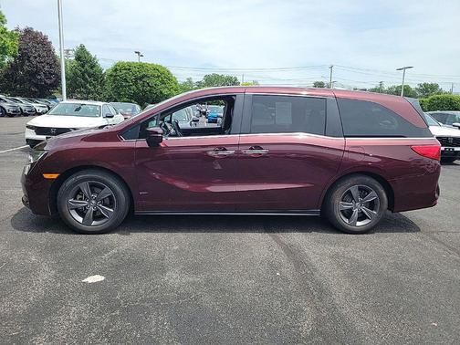 Deep Scarlet Pearl 2021 Honda Odyssey EX