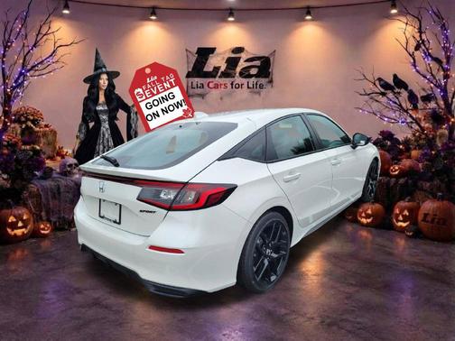 Platinum White Pearl 2026 Honda Civic Sport