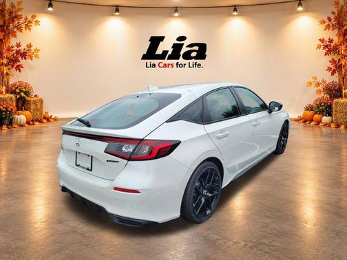 Platinum White Pearl 2026 Honda Civic Sport