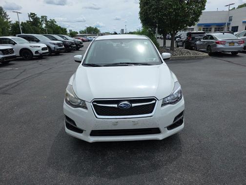 Crystal White Pearl 2015 Subaru Impreza 2.0i Premium
