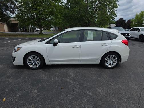 Crystal White Pearl 2015 Subaru Impreza 2.0i Premium