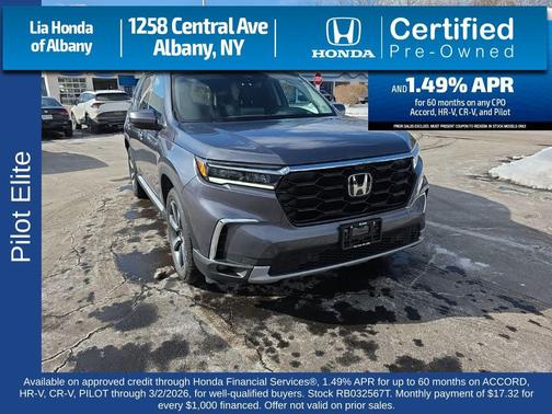 2024 Honda Pilot Elite
