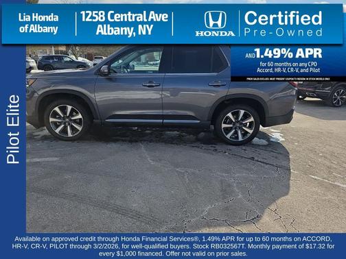 2024 Honda Pilot Elite