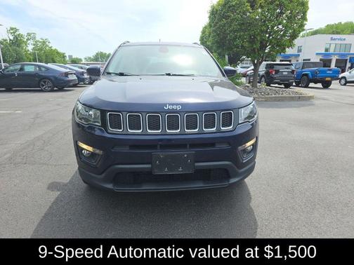 Jazz Blue Pearlcoat 2020 Jeep Compass Latitude