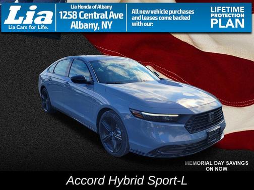 Urban Gray Pearl 2026 Honda Accord Hybrid Sport-L