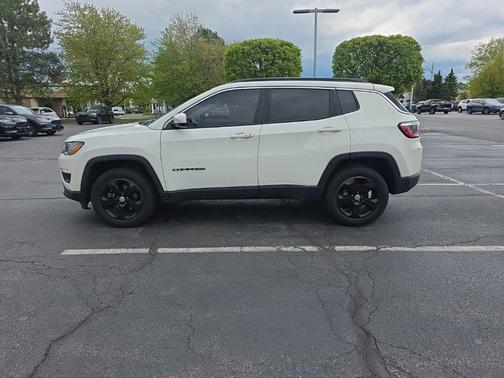 White Clearcoat 2020 Jeep Compass Latitude