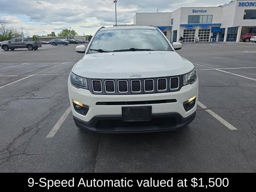 White Clearcoat 2020 Jeep Compass Latitude