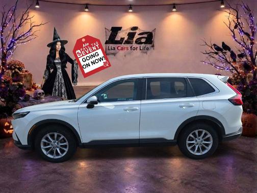 Platinum White Pearl 2024 Honda CR-V EX AWD