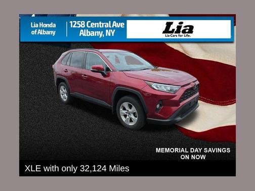 Ruby Flare Pearl 2021 Toyota RAV4 XLE