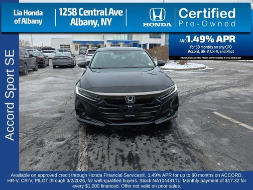 2022 Honda Accord Sport SE 1.5T