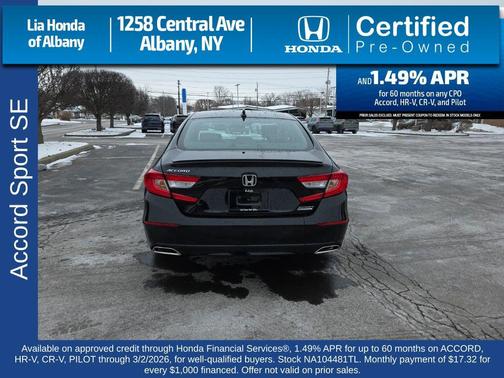 2022 Honda Accord Sport SE 1.5T